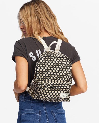 Billabong Mini Mama Platene Backpack Černé | XTCGFK-896
