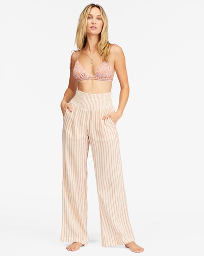 Billabong New Waves 2 Elastic Pasem Pants Driftwood | ORDCXJ-896