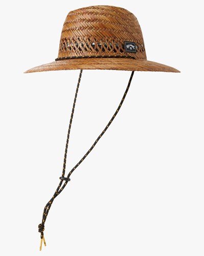 Billabong Nomad Vented Straw Hat Hnědé | ZQKGBT-827