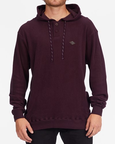 Billabong Northpoint Pullover Hoodie Fig | TMDJHE-146