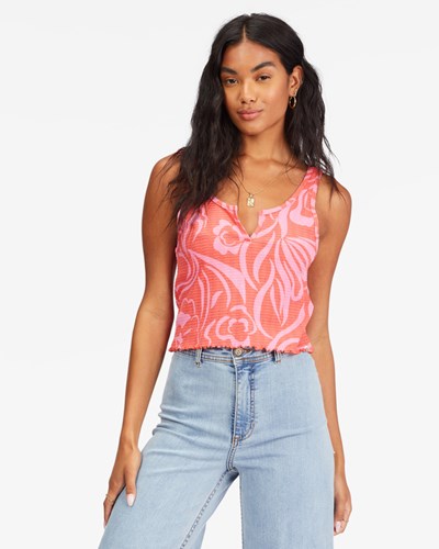 Billabong Notch Knit Tank Top Koralove | UTRZPM-126