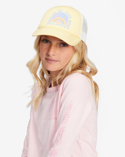 Billabong Ohana Trucker Hat Buttermilk | KXQRMB-231