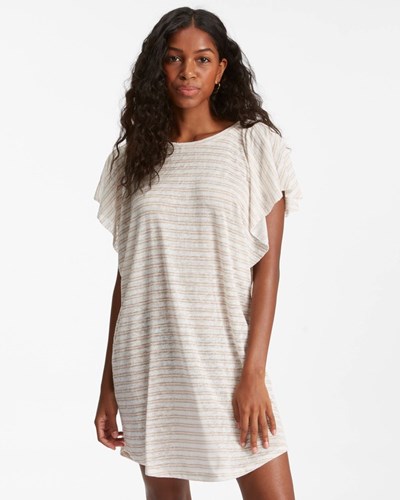 Billabong Out For Waves Cover-Up Šaty Salt Crystal 1 | WNJMCR-621