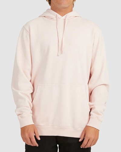Billabong Overdyed Pop Pullover Hoodie Růžové | ZGPOFX-390