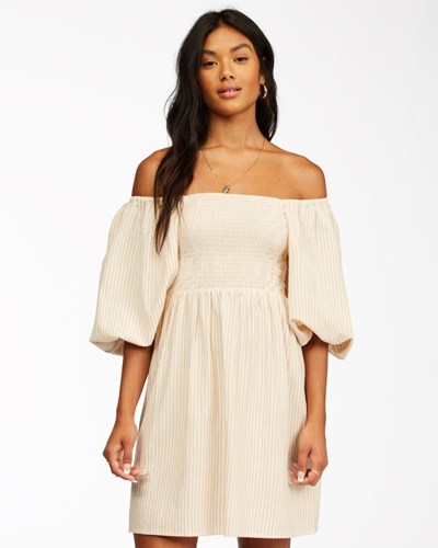 Billabong Paradise Days Mini Šaty Sahara | QJKVWL-178