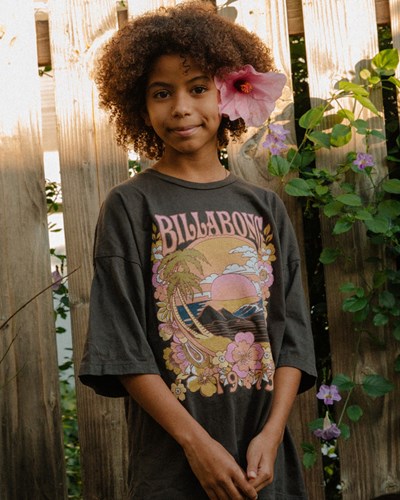 Billabong Peace Of Mind Grafická Boyfriend T-Shirt Černé | XLZHIJ-641
