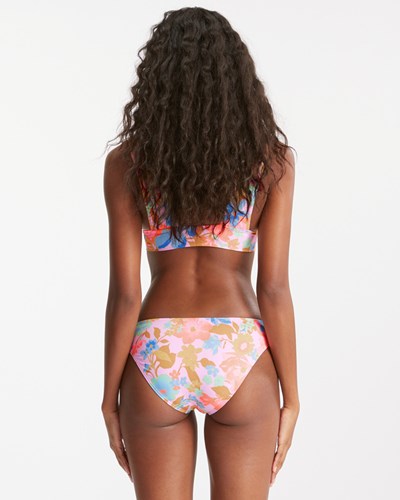 Billabong Pick Me Up Lowrider Bikiny Bottoms Multi | DRUXZF-520