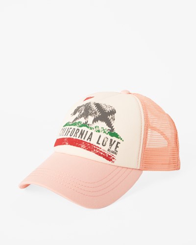 Billabong Pitstop Trucker Hat Peach Pit | GKFNHP-351