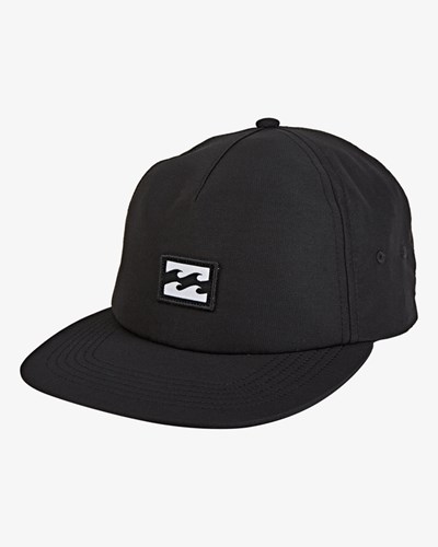 Billabong Platformy 5-Panel Strapback Hat Černé | HMEAOC-104