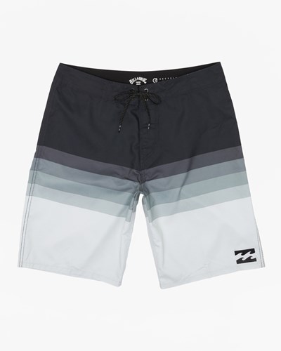 Billabong Platinum Stripe Boardshorts 20" Šedé | FPADGL-081