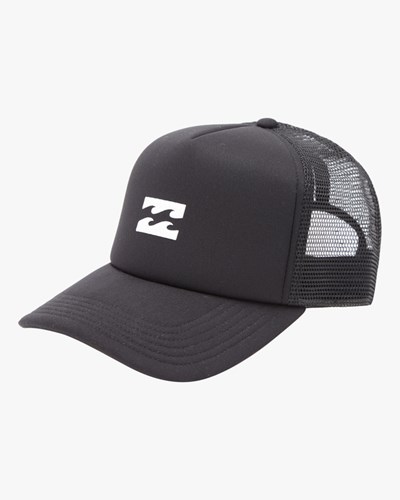 Billabong Podium Trucker Hat Black/White | VEXOFI-879