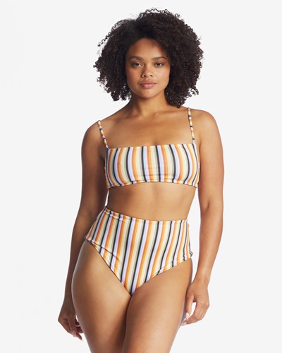 Billabong Postcards From Paradise Reversible Bralette Bikiny Top Multi | ARYTJF-175
