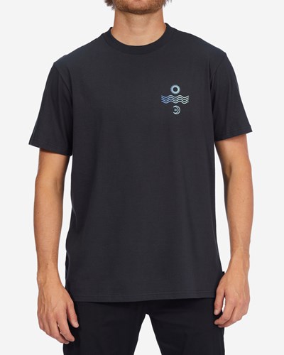 Billabong Radiation Krátké Sleeve T-Shirt Černé | VJQPWZ-459