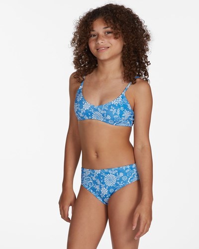 Billabong Ready For Fun Trilet Bikiny Set Blankyt | MKSBTC-294