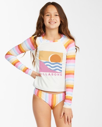 Billabong Rising Sun Long Sleeve Rashguard Multi | SCHELI-041