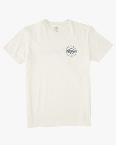 Billabong Rotor Diamond Krátké Sleeve T-Shirt Bílé | DAEHSW-952