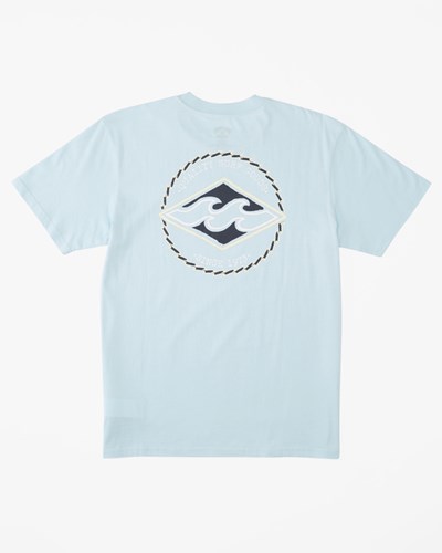 Billabong Rotor Diamond Krátké Sleeve T-Shirt Coastal | EGPXMH-574