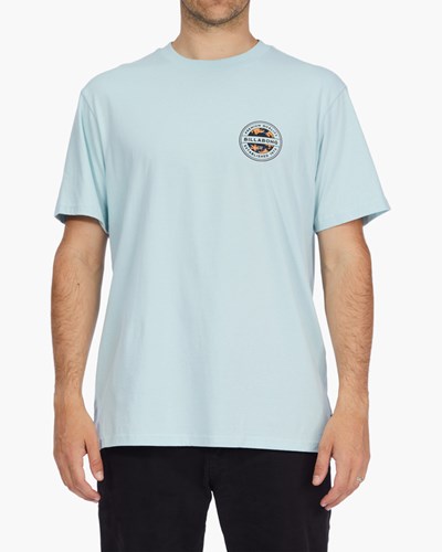Billabong Rotor Fill Krátké Sleeve T-Shirt Coastal | GVATSJ-651