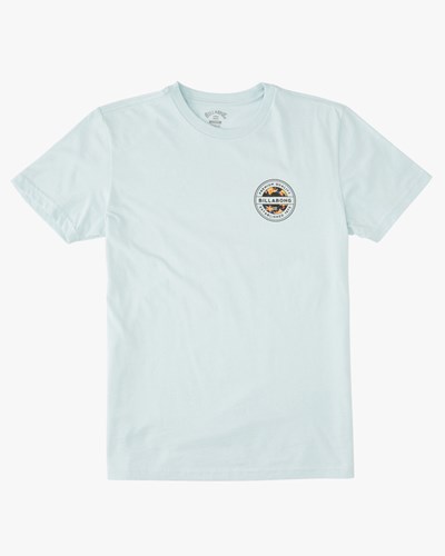 Billabong Rotor Fill Krátké Sleeve T-Shirt Coastal | YZBFJI-510