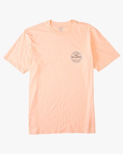 Billabong Rotor Florida Krátké Sleeve T-Shirt Světle Červené | PEDNTY-805