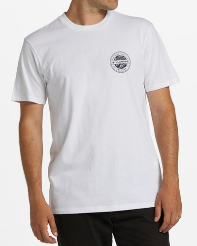 Billabong Rotor Krátké Sleeve T-Shirt Bílé | FWYCPX-125