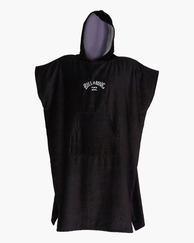 Billabong S Kapucí Changing Towel Černé | BUQIRN-649