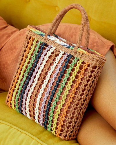 Billabong Salty Blonde What's Ur Handle Tote Bag Sippin Coconuts | PJSIMG-684