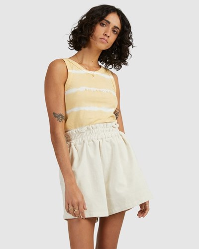 Billabong Sand Corduroy Shorts Salt Crystal | XELPSW-582