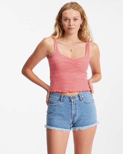 Billabong Searching For Sun Knit Tank Top Fuego | XYUPQD-273