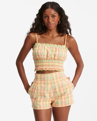 Billabong Set Me Up Crop Top Multi | TPXKFO-213