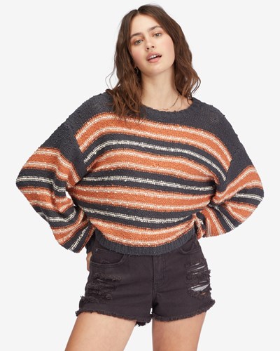 Billabong She's A Trip Crewneck Svetrové Černé | GOZTXC-407