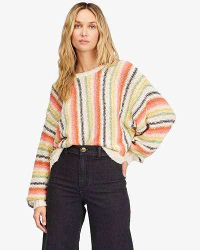 Billabong She's A Trip Crewneck Svetrové Koralove | RMPWNH-053