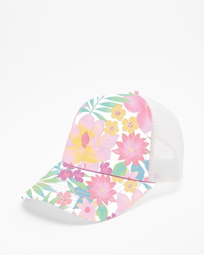 Billabong Shenanigans Trucker Hat Blush Crush | ANQYDE-504