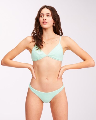 Billabong So Dazed Tanga Skimpy Bikiny Bottoms Spearmint | SHPGKM-342
