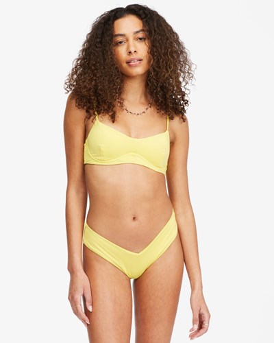 Billabong Sol Searcher Kenzley Underwire Bikiny Top Citron | DRJWQO-397
