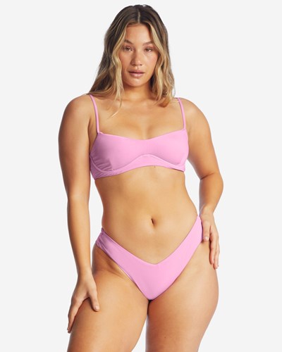Billabong Sol Searcher Kenzley Underwire Bikiny Top Růžové | QLTYMP-251