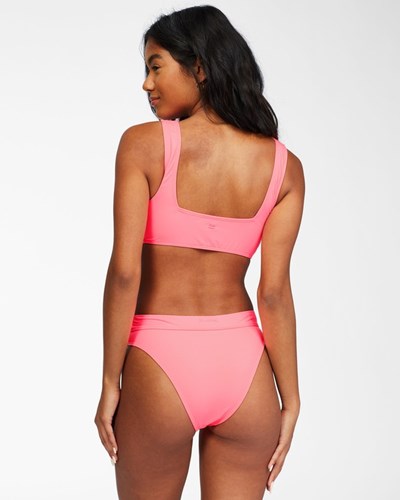 Billabong Sol Searcher Maui Rider Bikiny Bottoms Růžové | CGLJQY-578