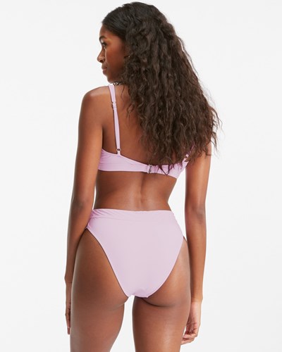 Billabong Sol Searcher Maui Rider Bikiny Bottoms Blush Crush | CMHBXQ-534