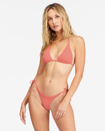 Billabong Sol Searcher Multi-Way Triangle Bikiny Top Lifes A Peach | DQVNLK-438