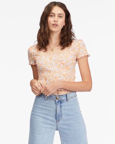 Billabong Squared Away Knit Top Multi | UKCBIV-809