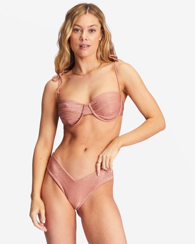 Billabong Starry Eyes Underwire Bikiny Top Čokolády | UAFILR-603