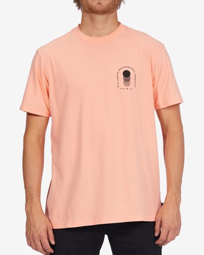 Billabong Steady Krátké Sleeve T-Shirt Světle Červené | AMTUNC-102