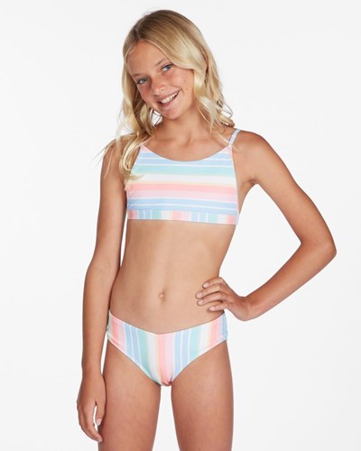Billabong Stoked On Stripes Billie Bikiny Set Multi | UAXCRI-581