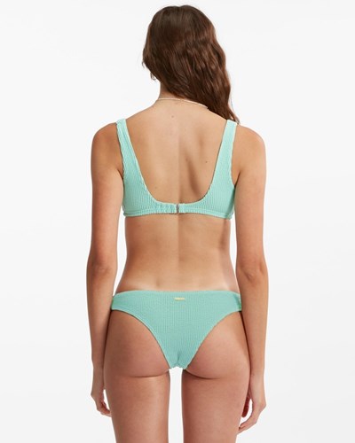 Billabong Summer High Isla Bikiny Bottoms Mátově Zelená | ZPQGOR-832