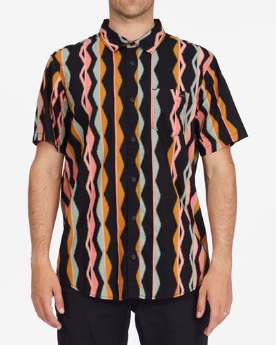 Billabong Sundays Floral Krátké Sleeve Shirt Multi | RBONKT-496