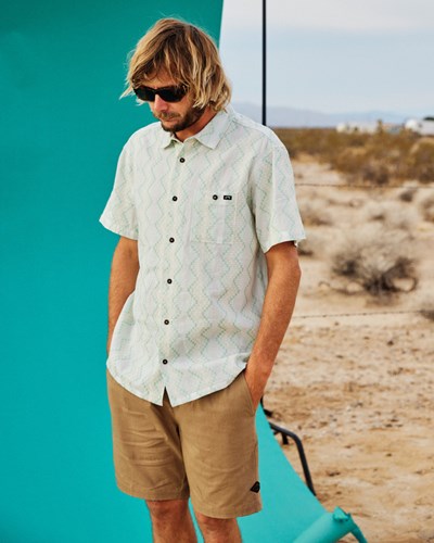 Billabong Sundays Jacquard Krátké Sleeve Shirt Chino | XDAHEL-351