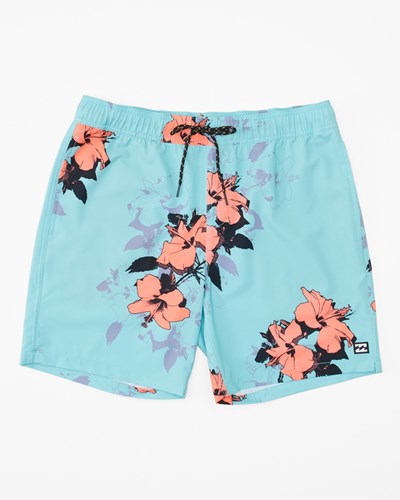 Billabong Sundays Layback Boardshorts 17" Mist | JHIMSQ-342