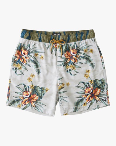 Billabong Sundays Layback Boardshorts 17" Stone | ROLEVC-310