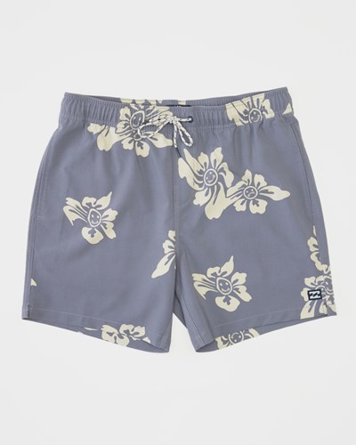 Billabong Sundays Layback Boardshorts 17" Fialové | ZGUPOW-073