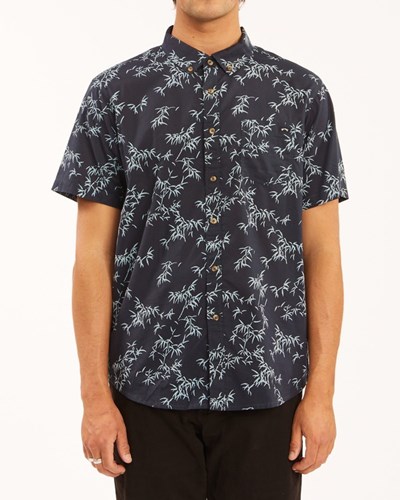 Billabong Sundays Mini Krátké Sleeve Shirt Tmavě Blankyt | COWRIA-135